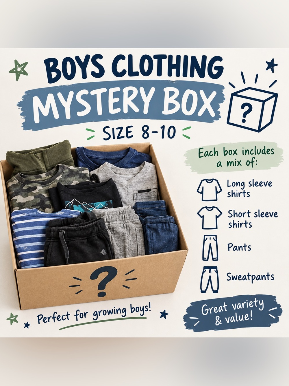 Boys Clothing Mystery Box